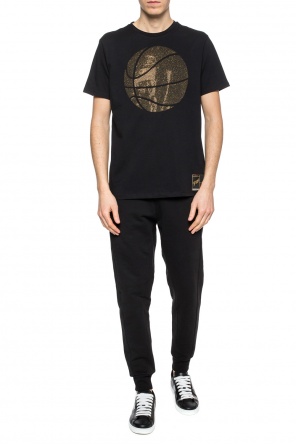 Logo-patched sweatpants, zdjęcie 2 Logo-patched sweatpants od Roberto Cavalli Sport